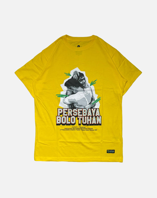 T-shirt Persebaya Bolo Tuhan Vol. 2 - Green / Yellow