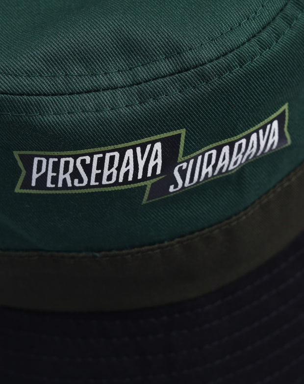 Topi Buckethat Persebaya Typograph - Green