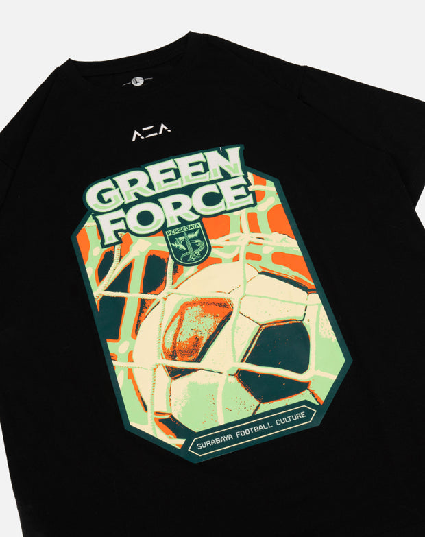 T-shirt Persebaya Green Force Football Culture - Black