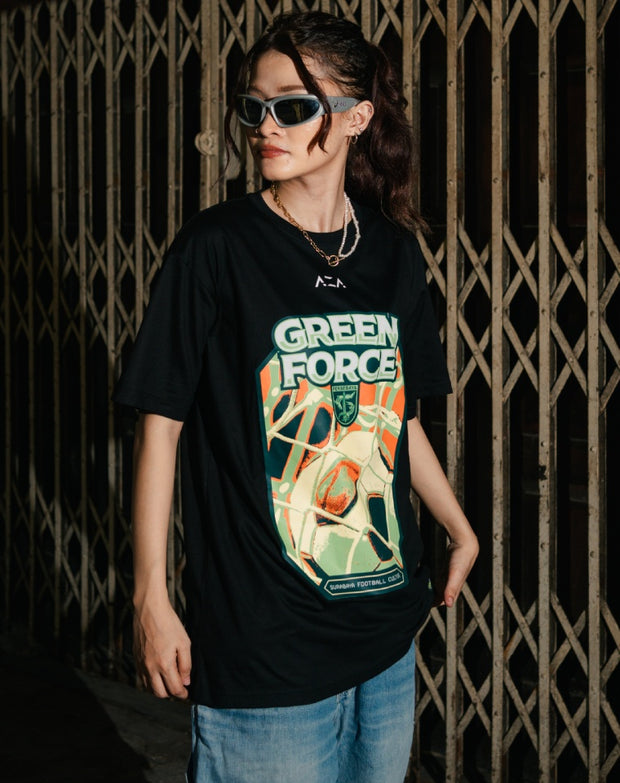 T-shirt Persebaya Green Force Football Culture - Black