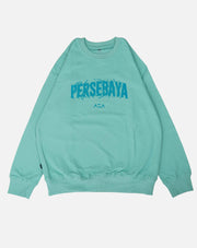 Crewneck Persebaya Swirl - Mint Green