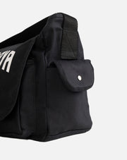 Tas Persebaya Messenger Kanvas - Black