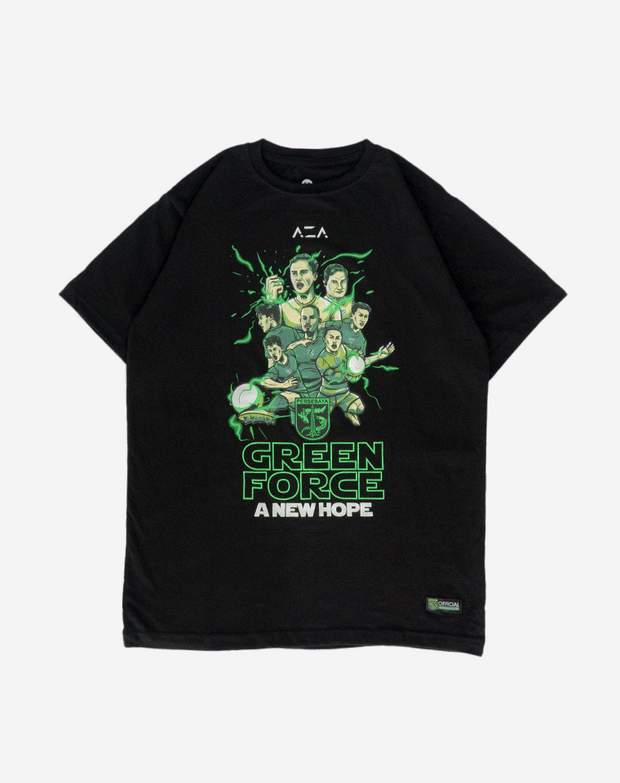 T-shirt Persebaya Green Force A New Hope - Black