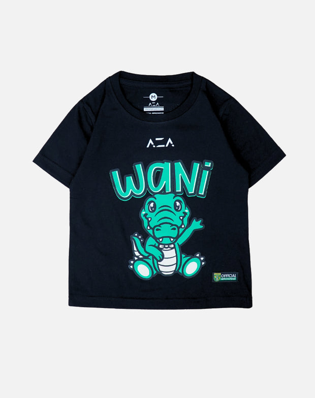 T-shirt Kids Persebaya Wani Baby Croco - Black