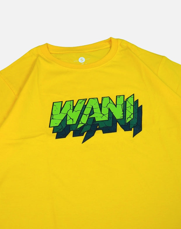 T-shirt Persebaya Wani 3D - Yellow