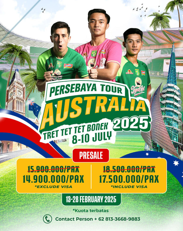 Persebaya Tour Australia - Bonek Tret Tet Tet 2025