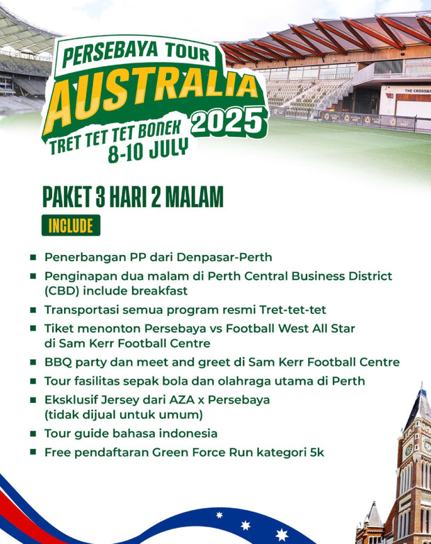 Persebaya Tour Australia - Bonek Tret Tet Tet 2025