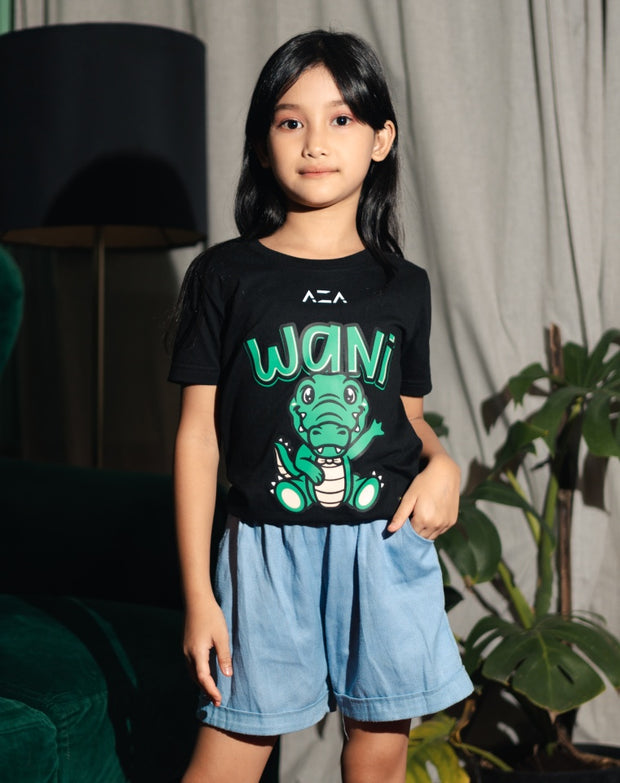 T-shirt Kids Persebaya Wani Baby Croco - Black