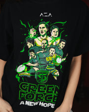 T-shirt Persebaya Green Force A New Hope - Black